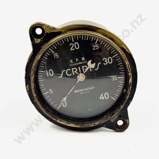 Stewart Warmer RPM Gauge