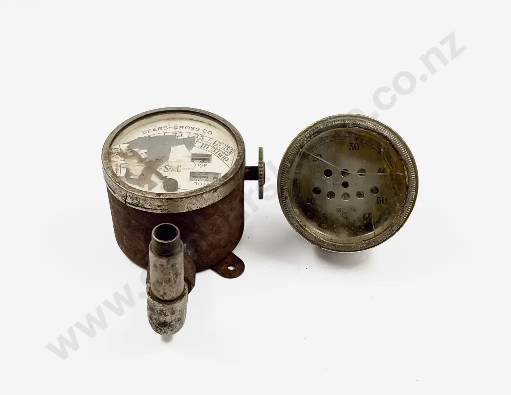 Sears-Cross Co Speedometer and Smiths Speedometer Image 1++