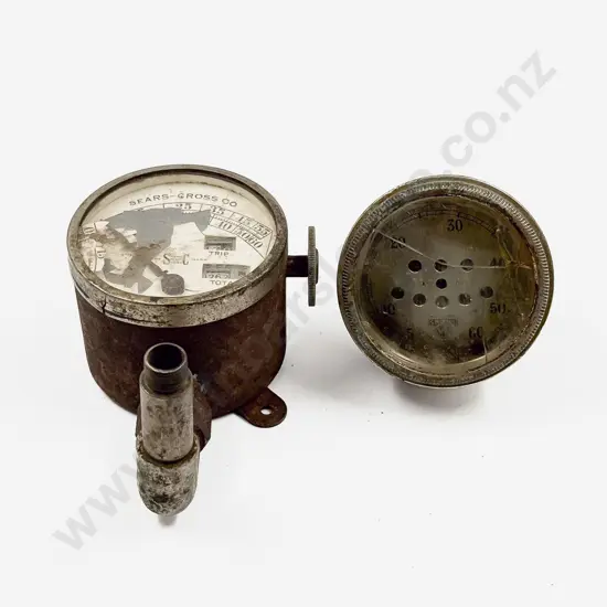 Sears-Cross Co Speedometer and Smiths Speedometer