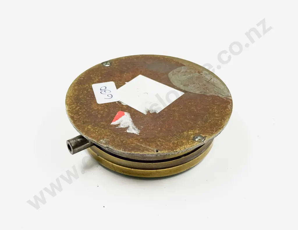 Sheffield-Simplex Brass Cased 8 Day Lever Wind Car Clock Image 1++