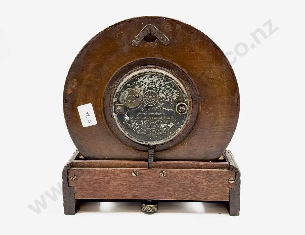 Smiths 8 Day Lever Wind Car Clock Image 1++