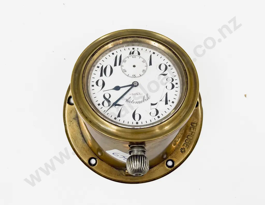 Doxa Automobile Pocket Watch Type Car Clock Image 1++