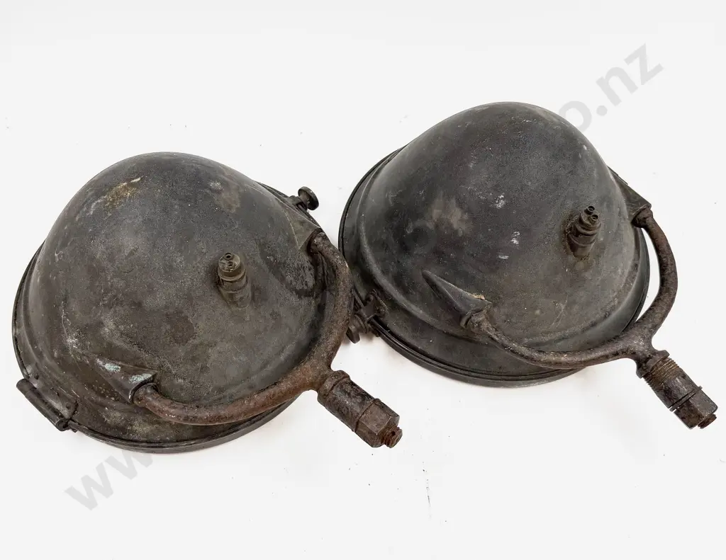 Pair (Right and Left) Rushmore Vintage Electrical Cowl Head Lights Image 1++