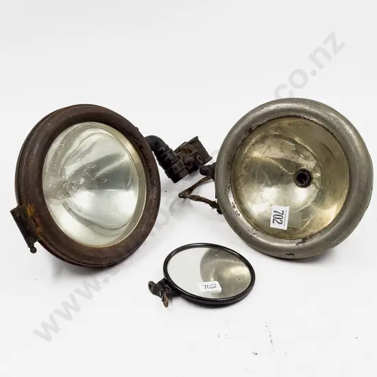 Vintage Howe Electric Searchlight and Other