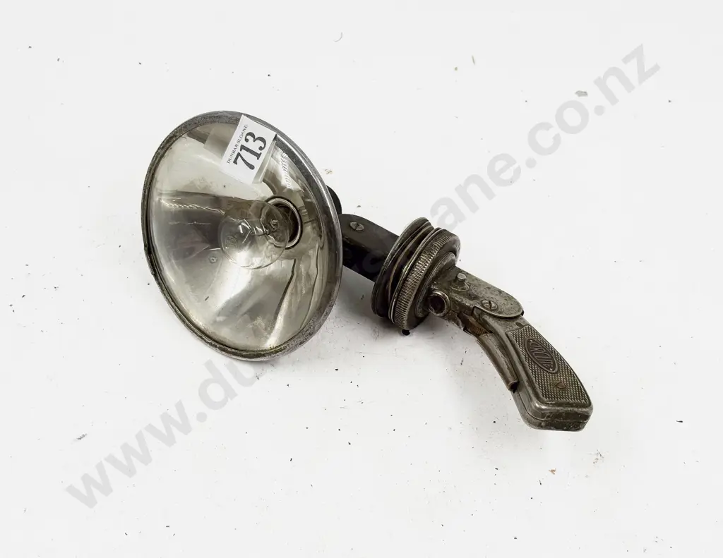 Vintage Fog Search Lamp with Circlite Revolver Style Pistol Grip Image 1++