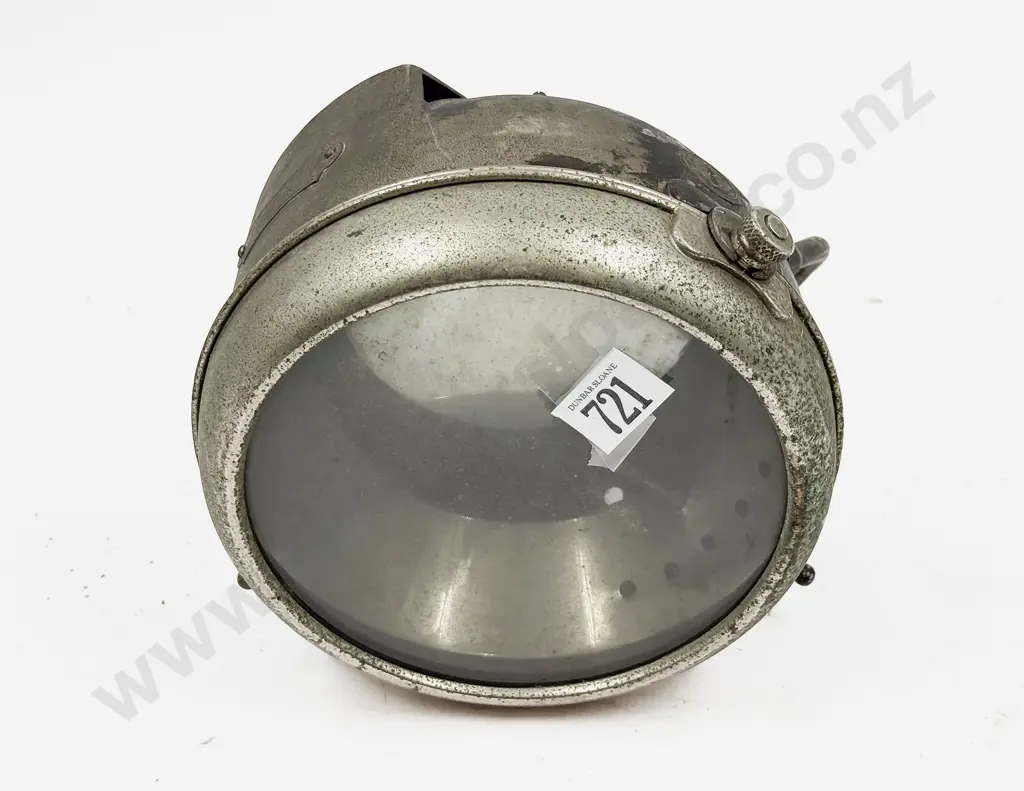 Phares Auteroche Modle 295 Mirror-Backed Acetylene Spot Lamp Image 1++