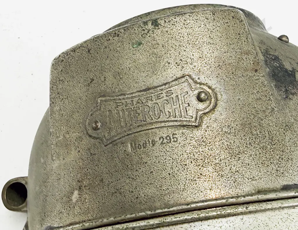 Phares Auteroche Modle 295 Mirror-Backed Acetylene Spot Lamp Image 1++