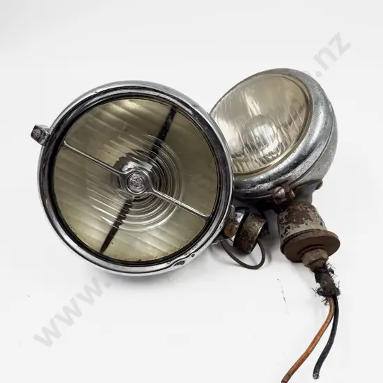 Lucas and Vauxhall Butlers Headlights