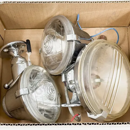 Fog and Search Lights by Ceag Ltd and Pair Butlers Unispot Lights