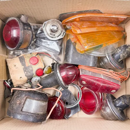 Qty Assorted Tail Lights and Various