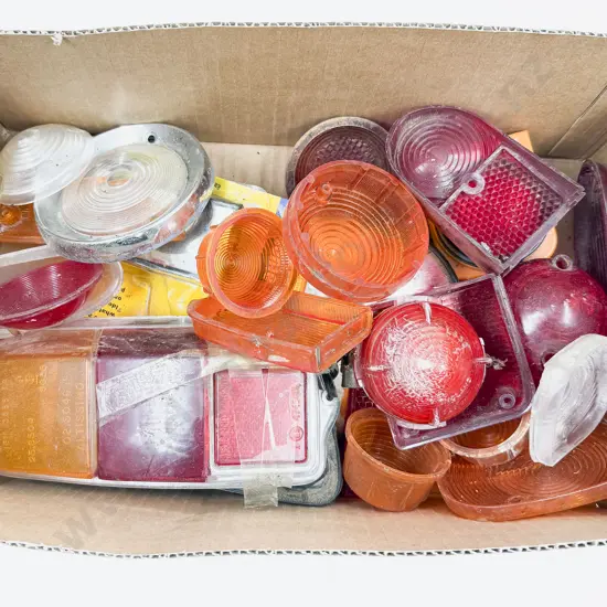 Qty Assorted Plastic Tail Light Lenses