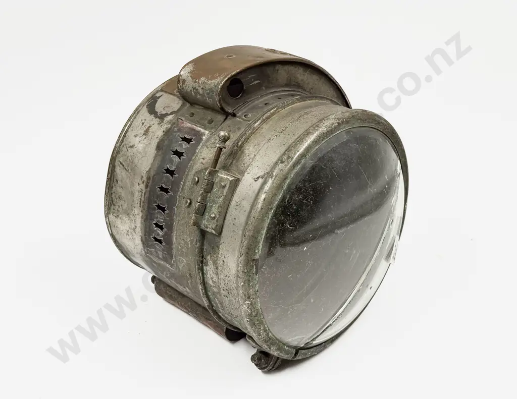 1896 Weldhen & Bleriot (Louis Charles Joseph Bleriot) Paris Acetylene Headlamp Image 1++