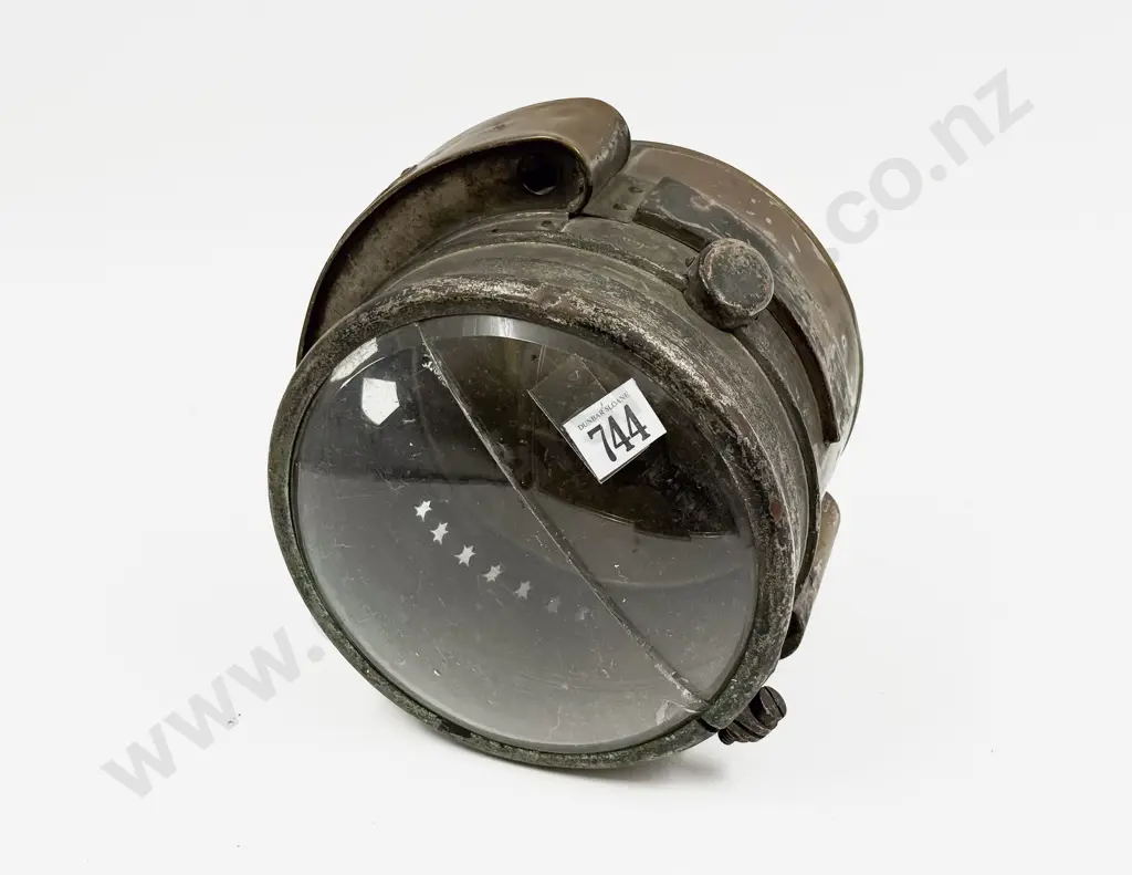 1896 Weldhen & Bleriot (Louis Charles Joseph Bleriot) Paris Acetylene Headlamp Image 1++