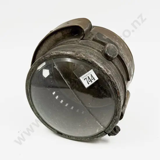 1896 Weldhen & Bleriot (Louis Charles Joseph Bleriot) Paris Acetylene Headlamp
