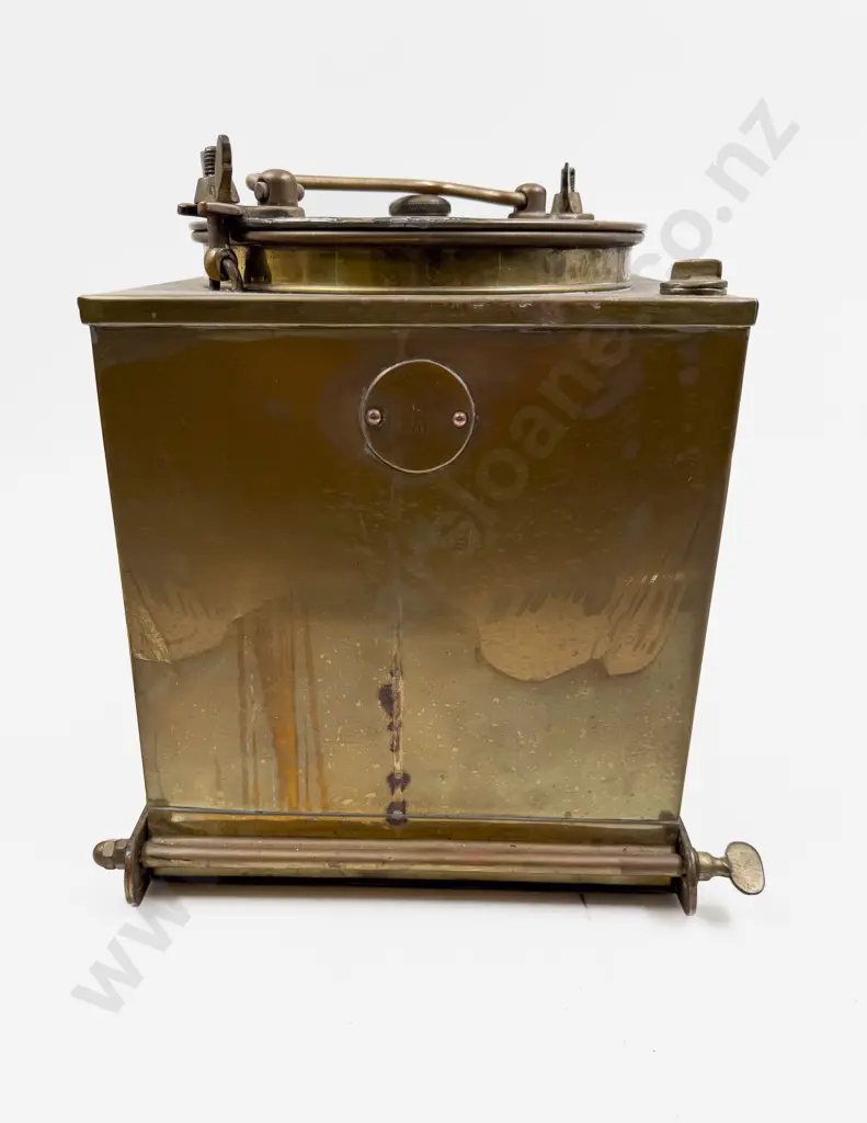 Vintage French Brass Acetylene Generator By Besnard Image 1++