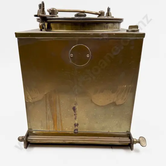 Vintage French Brass Acetylene Generator By Besnard