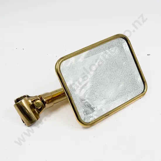 Replica Brass Automobile Rear View Mirror