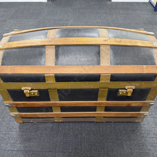 Antique Saratoga Travelling Trunk