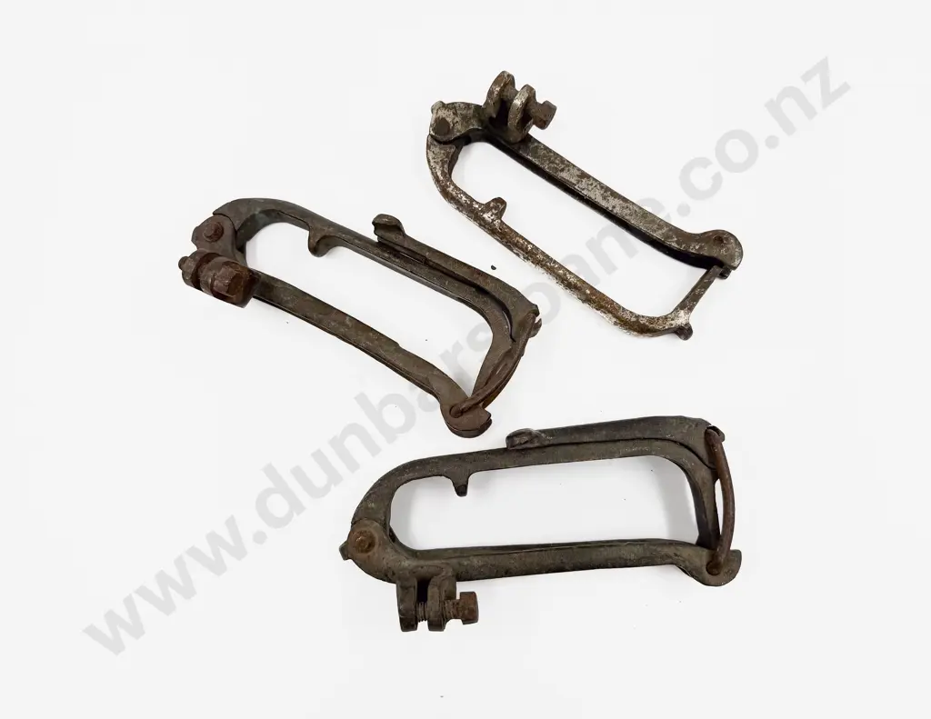 Three Vintage Automobile Clamps Image 1++