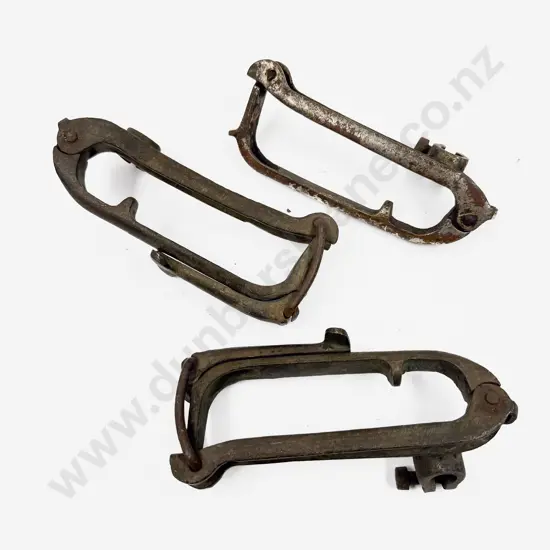 Three Vintage Automobile Clamps