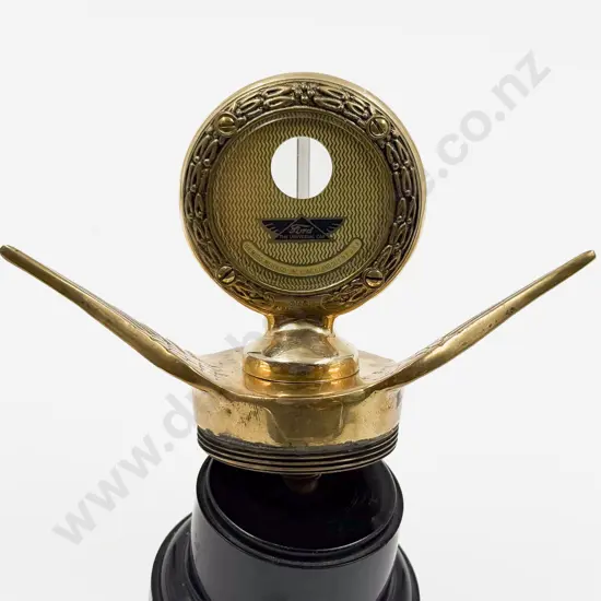 Replica All Brass Ford Boyce Moto Meter with Brass Wings