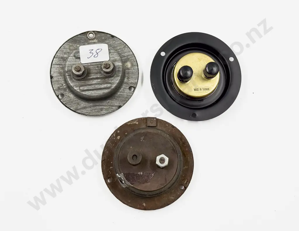 Two Vintage Ford Amperes and Replica Meter Image 1++