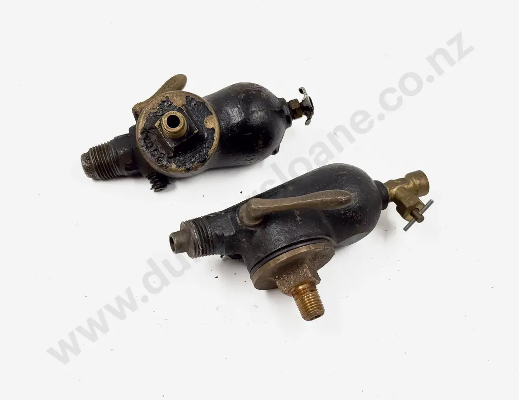 Two Model T 1912-27 Cast Iron Sediment Bulb Valves Image 1++