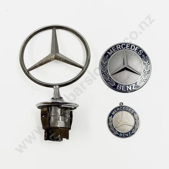 Mercedes Hood Emblem and Badge and Pendant