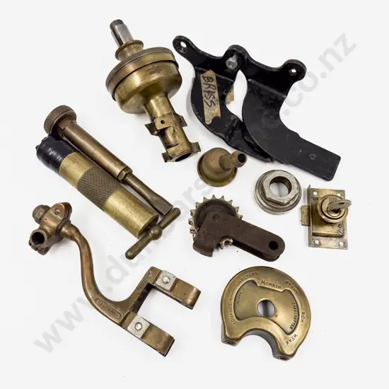 Assorted Vintage Automobile Brass Ware