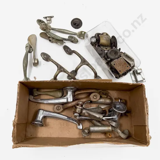 Collection Various Automobile Handles Hooks and Bits