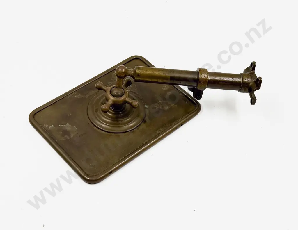 Antique Brass Adjustable Automobile Rear View Mirror Image 1++