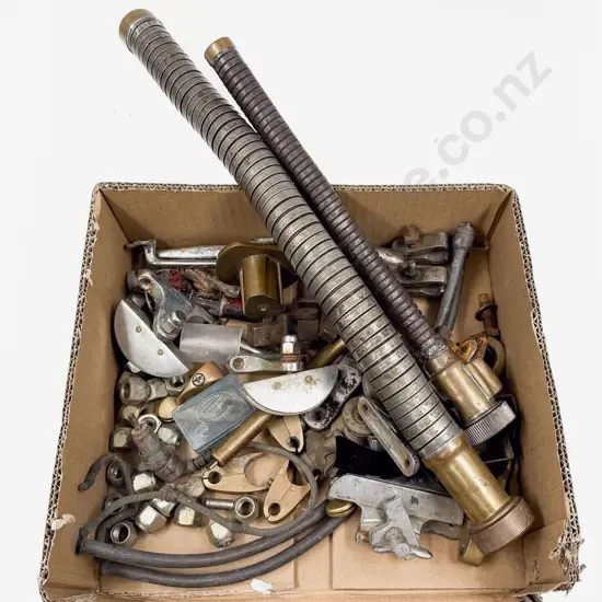 Metro Charles Dye Co Metal Brass Mounted Hose Pump with Brass and Chrome Various Fittings