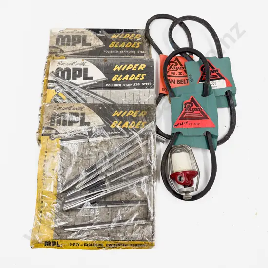 New/Old Three Part Packeted MPL Australia Wiper Blades