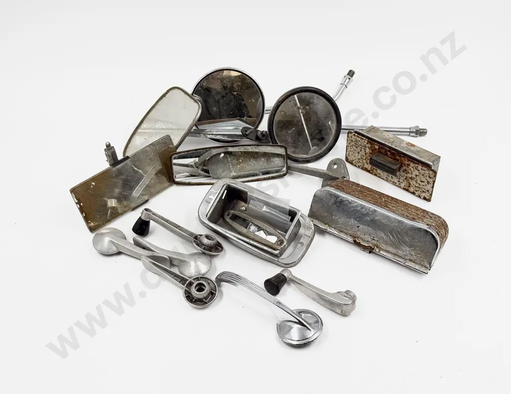 Vintage Assorted Mirrors Ash Boxes and Handles Image 1++