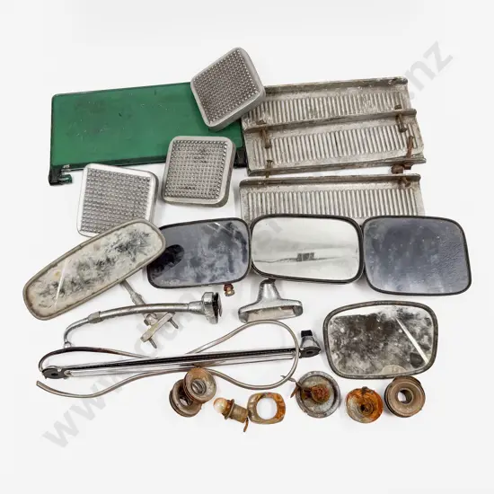 Vintage Assorted Mirrors Pedal and Various