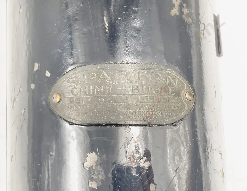 Vintage Sparton 6-Volt Chime Bugle Image 1++