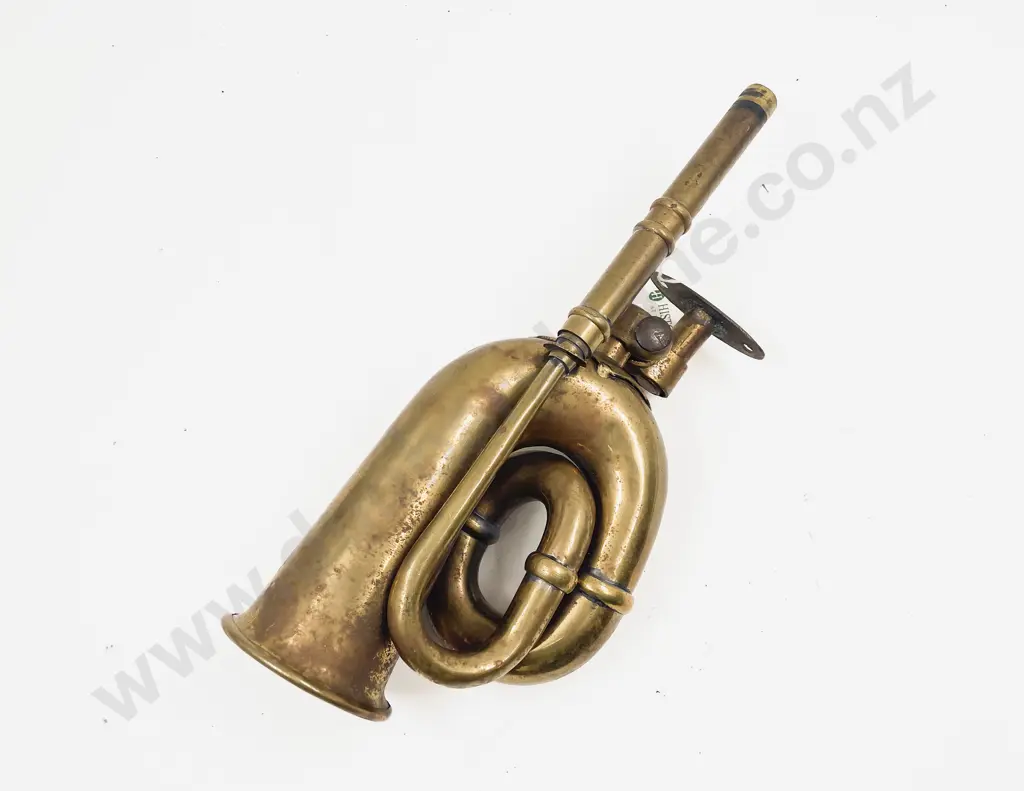 Vintage All Brass Car Horn Image 1++