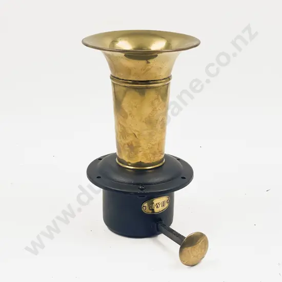 Vintage H&B Brass with Restored Base Automobile Horn