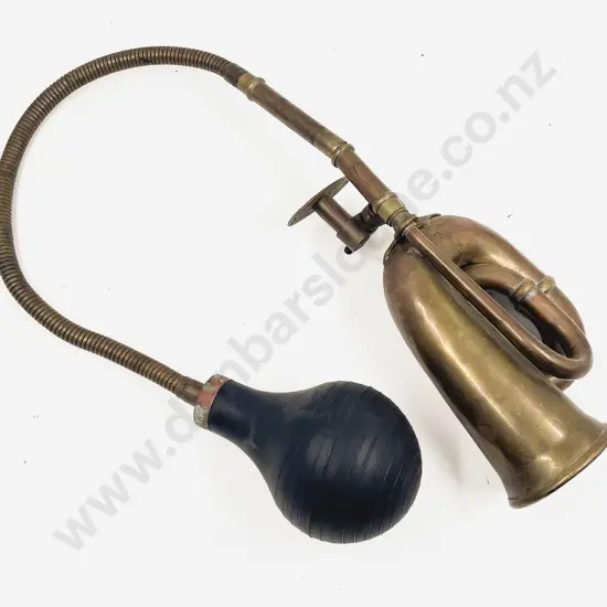 Vintage All Brass Car Horn