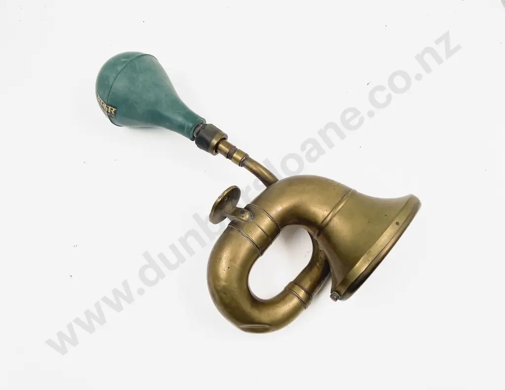 Vintage Brass Automobile Horn Image 1++