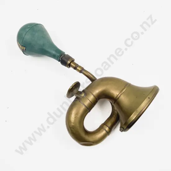 Vintage Brass Automobile Horn