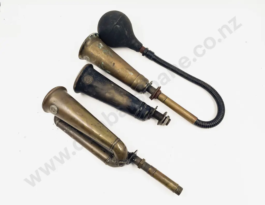 Three Lucas Horns suitable for restoration and or parts Image 1++