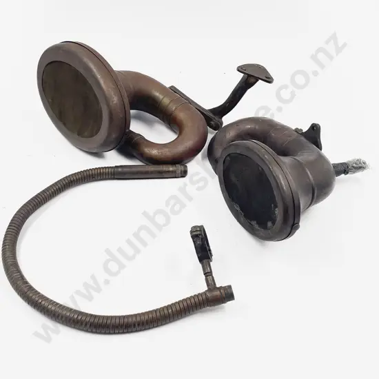 Nonpareil and Rubes Brass Automobile Horns for restoration
