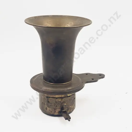 GEC Co 'The Long Horn' Brass Automobile Horn