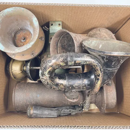 Vintage Automobile Horns suitable for restoration and or parts