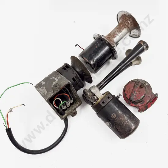 Vintage Automobile Horns suitable for restoration and or parts