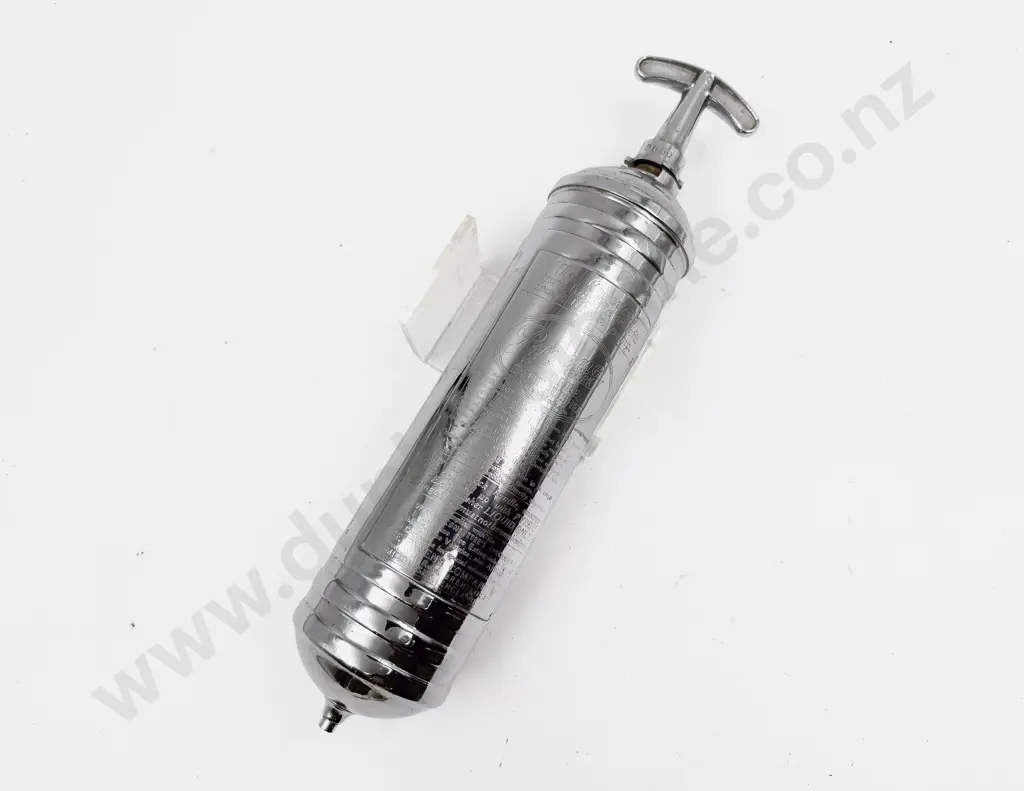 Antique Pyrene Chrome Plated Fire Extinguishers Image 1++
