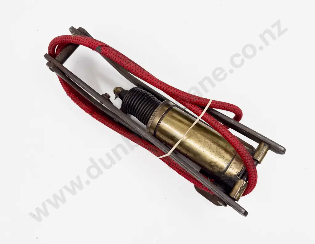 PCL Royal Brass & Cast Iron Pedal Operated Tire Pump Image 1++
