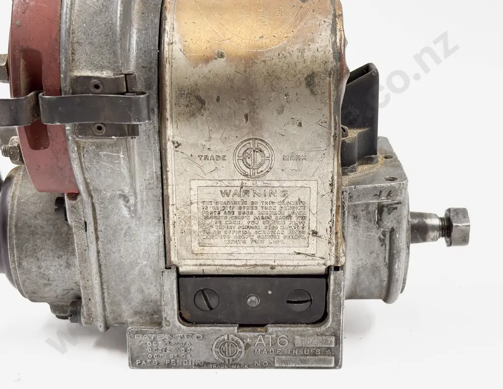 American Bosch ZR6 High Tension Magneto Patented 1905 and 1908 Image 1++
