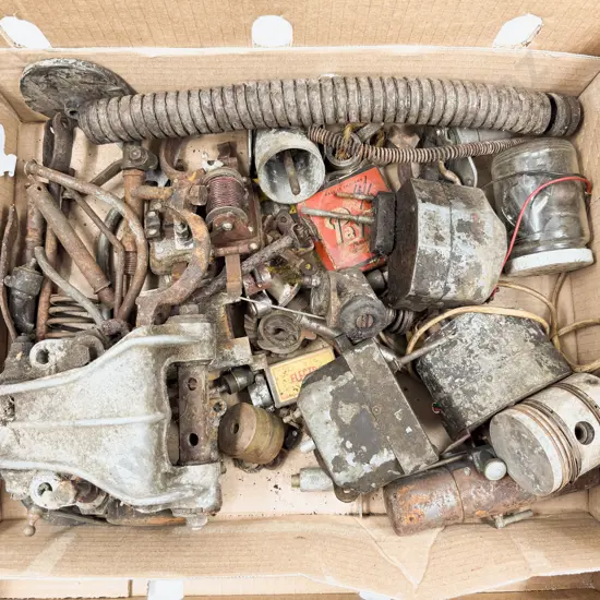 Automobile Parts (rusted)